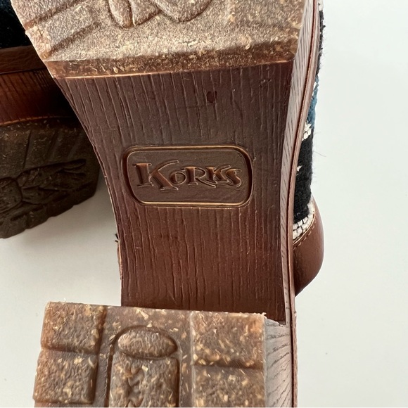 Kork-Ease Korks Lori Clog Mule Geometric Print Aztec Southwestern Boho size 7 - Picture 13 of 15